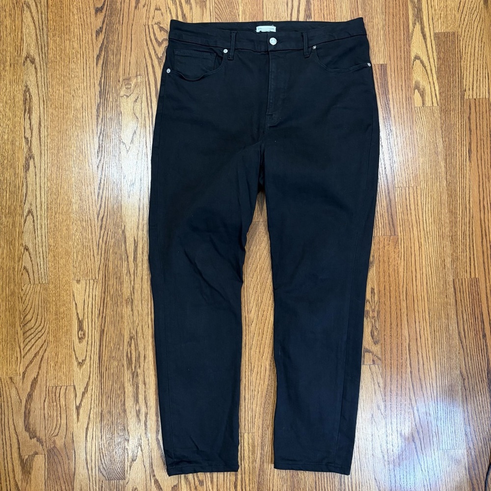 Good American Classic Black Jeans (18)